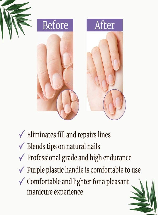 SuperNail Winning Nails 7" Chamois Nail Buffer – High-Shine Nail Polishing for Natural Nails, 2 Pack - Image 4